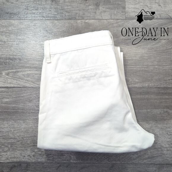 Adriano Goldschmied Ex Boyfriend Khaki Crop Jeans Size 27 (4) - Picture 6 of 6